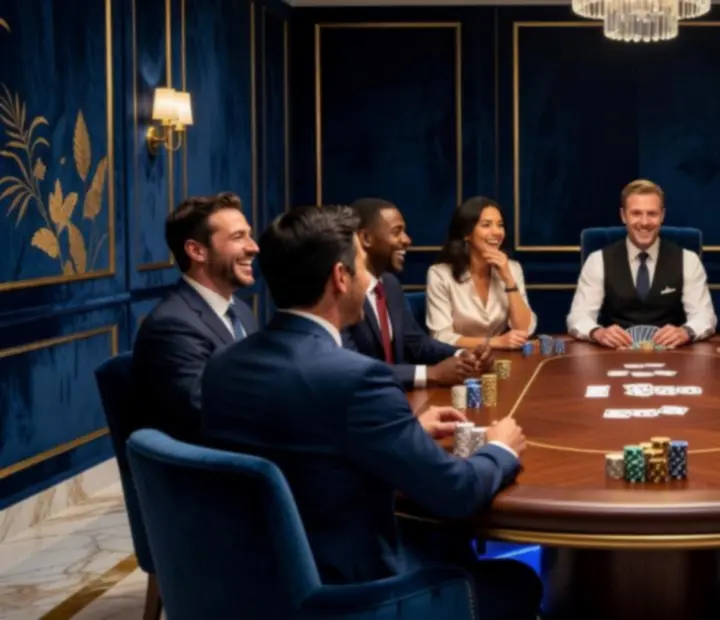 Vállalati póker party kaszinó tematikával