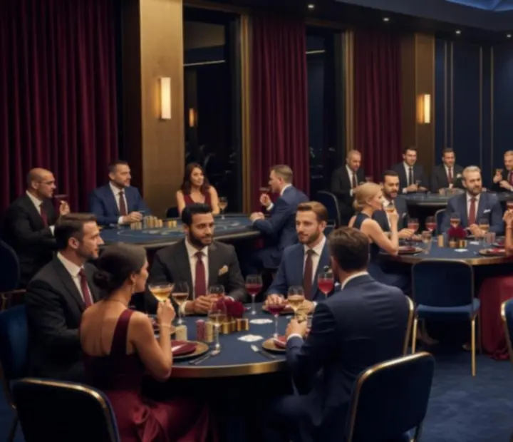 VIP céges kaszinóest elegáns környezetben